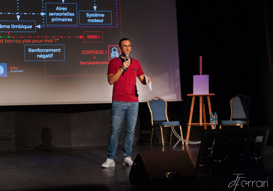 Johan Pinna en conférence